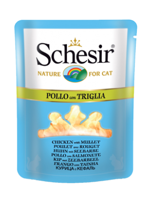 SCHESIR GATO FRANGO COM SALMONETE EM CALDO DE FRANGO 70GR